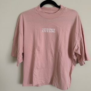 Uniqlo oversized crew neck shirt